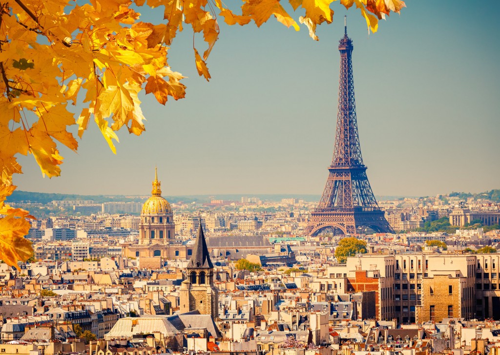 View on Eiffel Tower, Paris, France